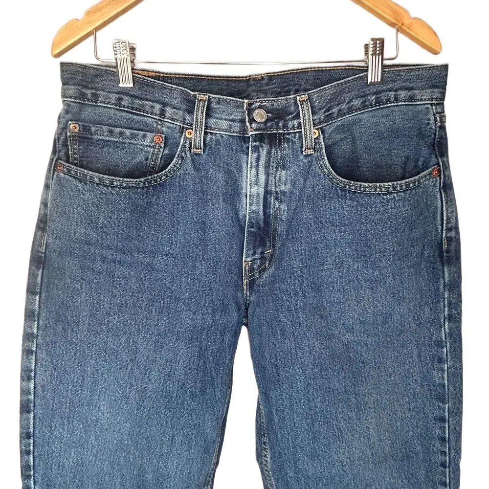 You Get BOTH! Nearly New Levis 550 Jeans W 30 L 29 Relaxed Fit 100% Cotton